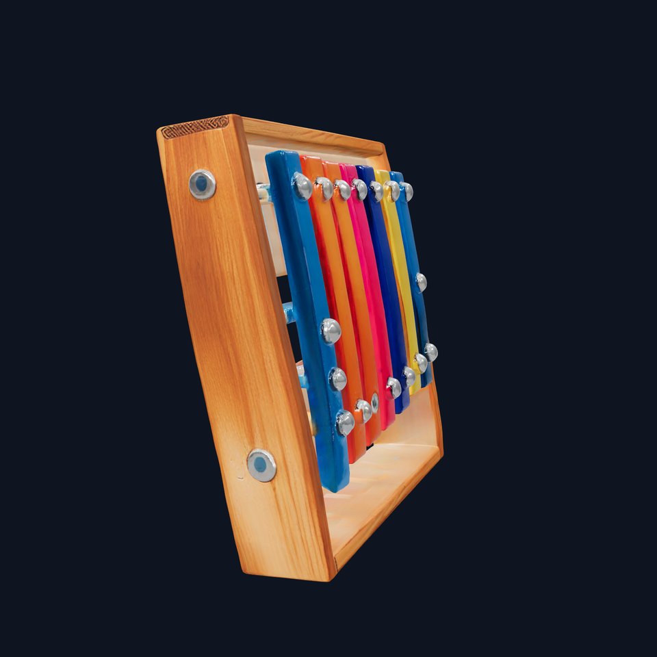 Colorful Xylophone model pack
